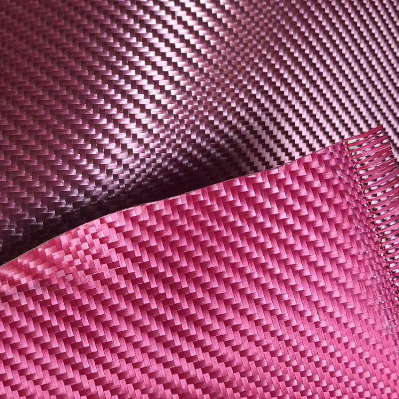 Colorful Electroplated Carbon Fiberglass Fabric
